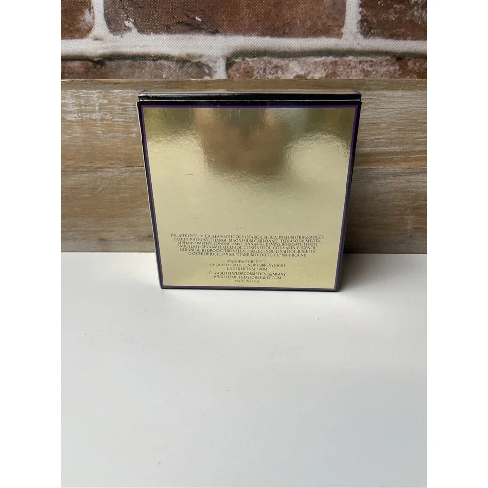 Elizabeth Taylor White Diamonds Body Powder 2.6oz – Perfumed Radiance Powder New